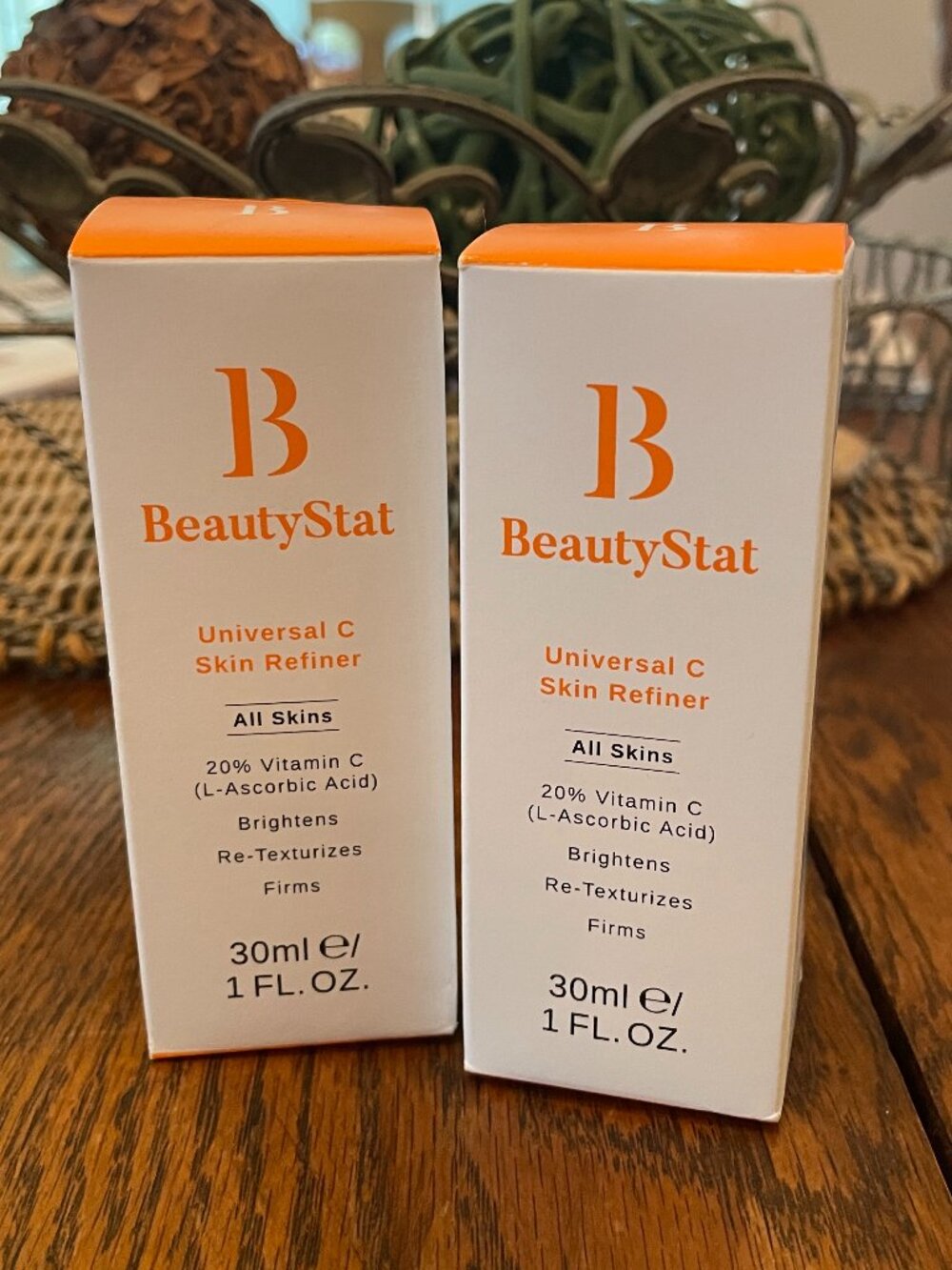 NEW BeautyStat Universal C Skin Refiner Serum 1oz/30mL Vitamin C L-Ascorbic Acid
